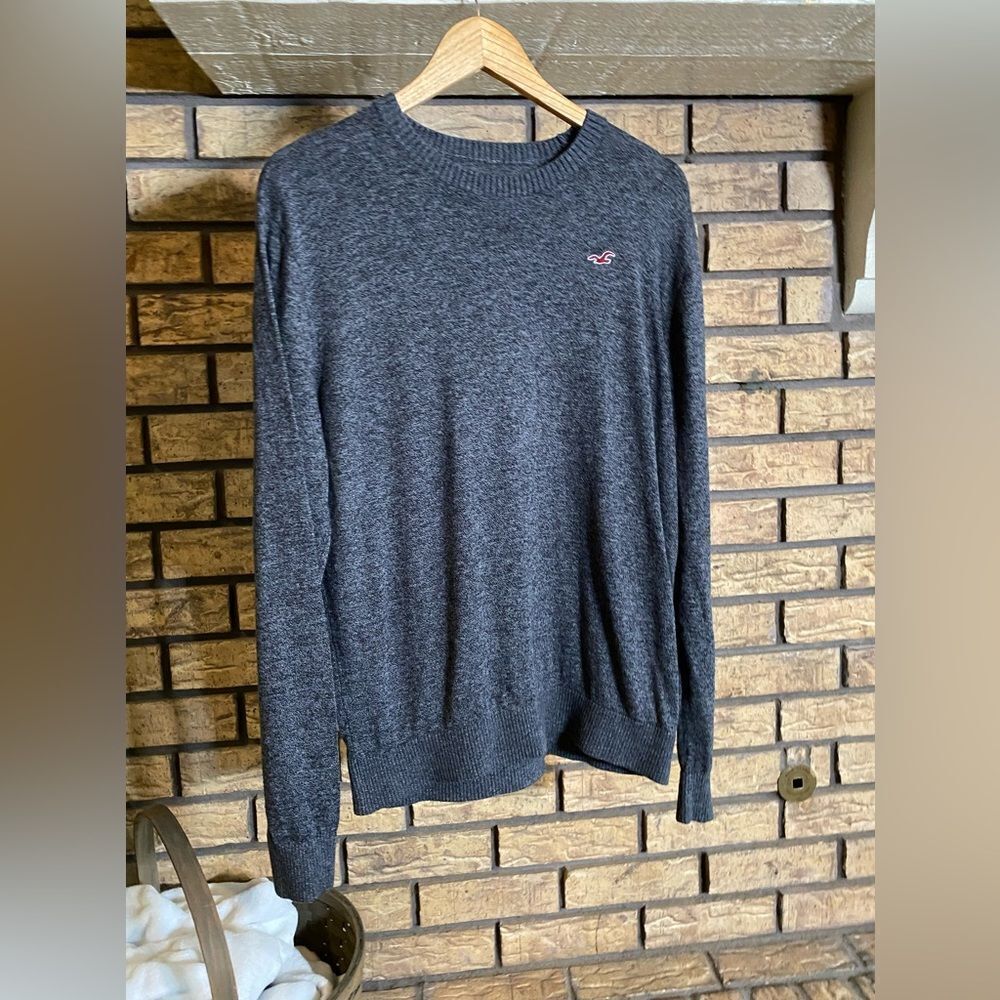 Heather grey sweater